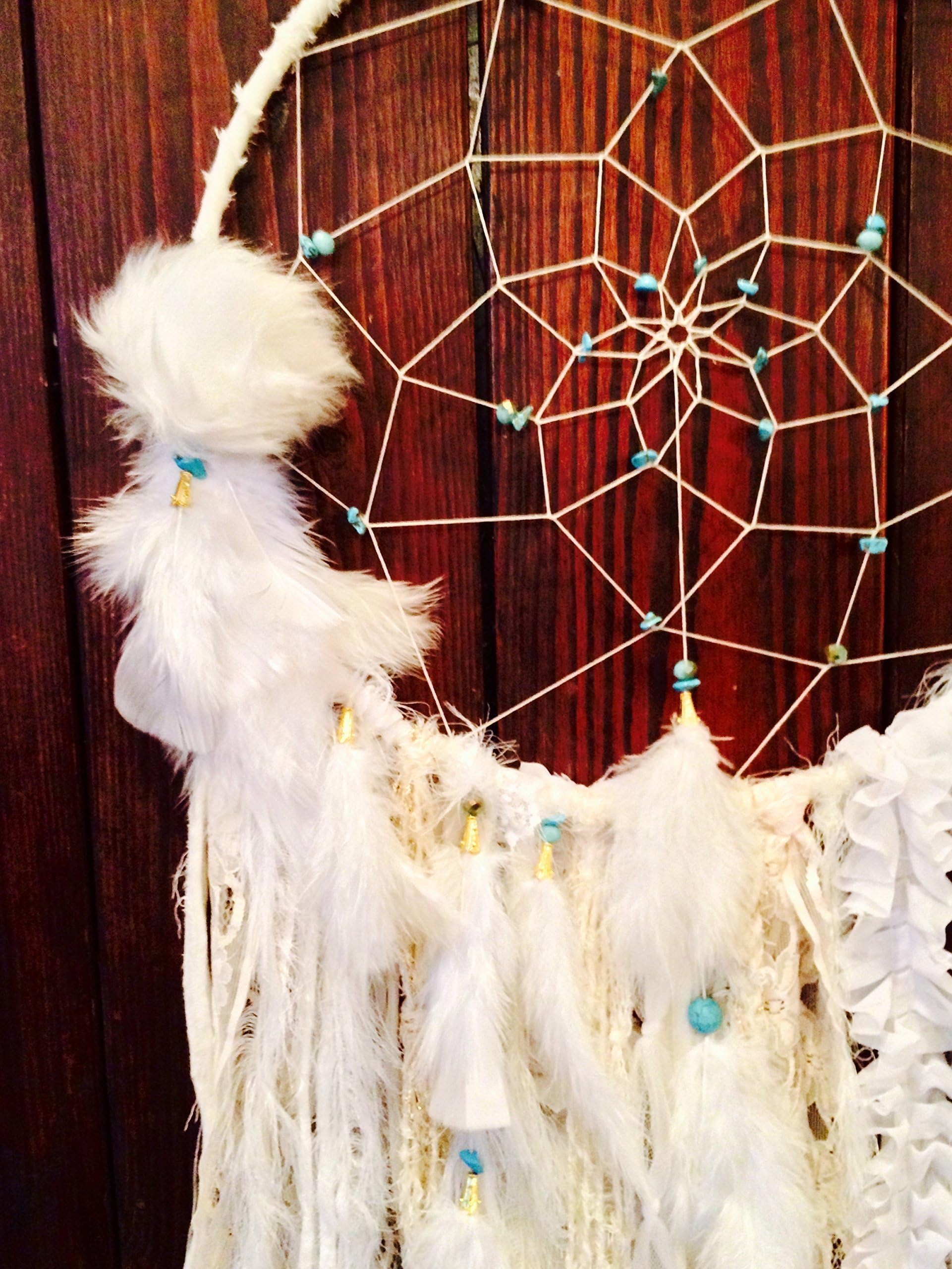 Large White Dream Catcher/Wall Hanging