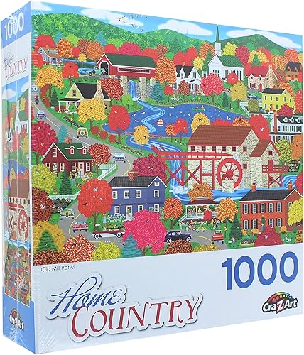Miniatura 9 de Cra-Z-Art - RoseArt - Home Country - Dozing Bear Lodge - Rompecabezas de 1000 piezas