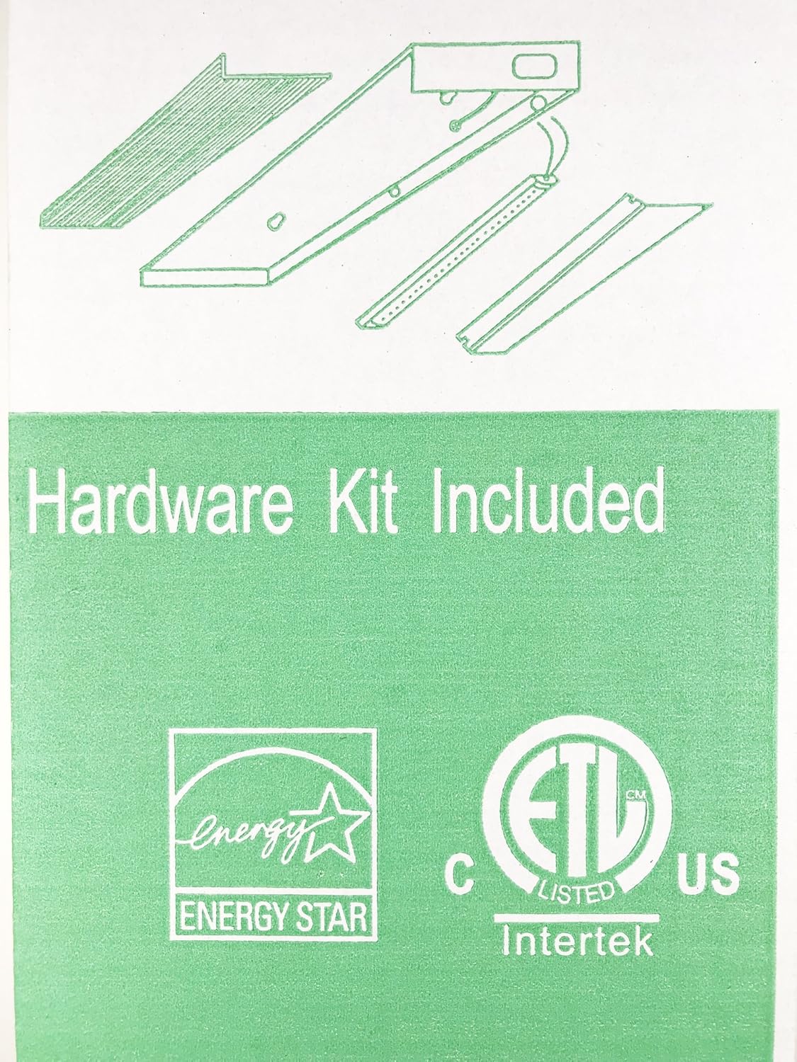 21" LED Under Cabinet Lights White - LED-UCW-21-WT