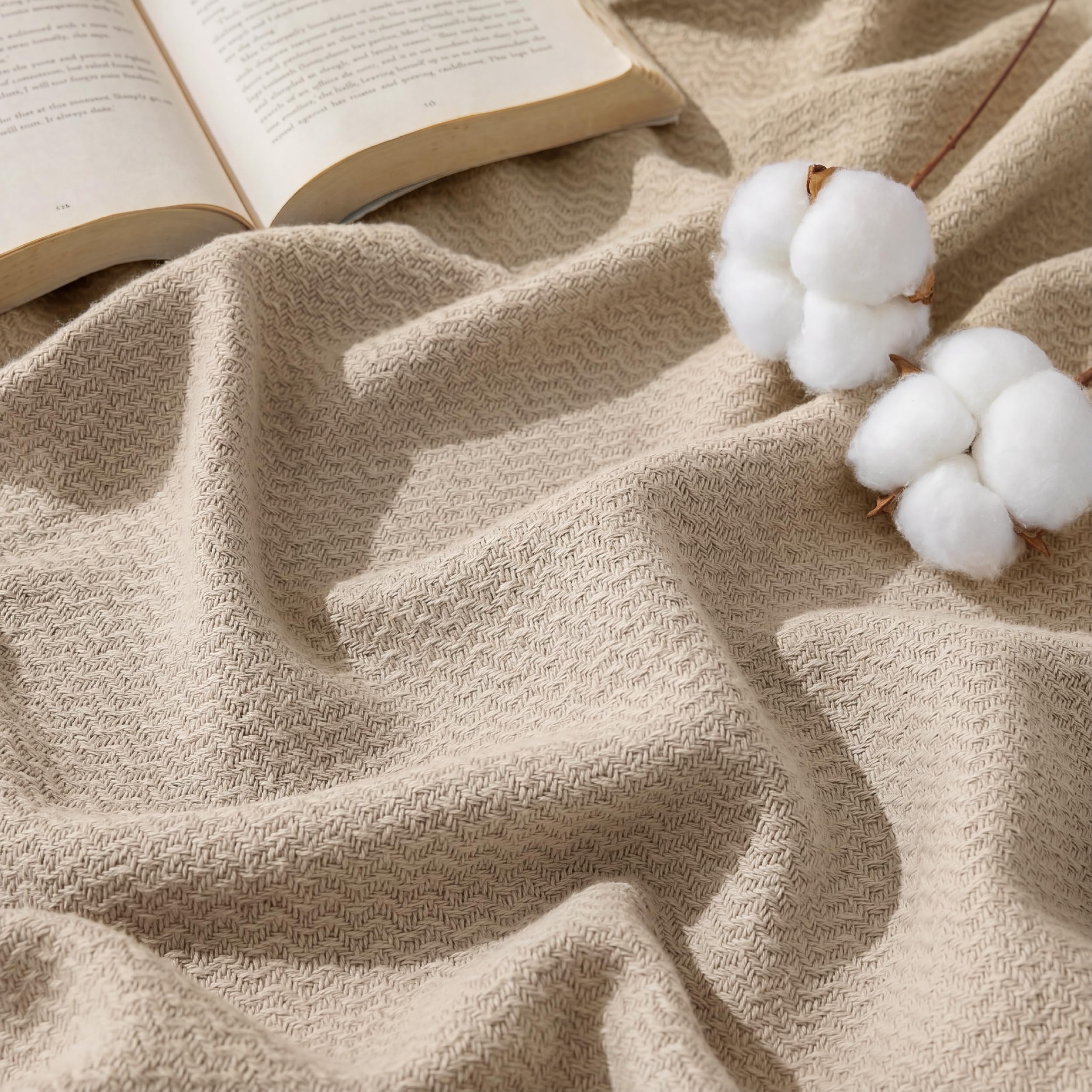 Photo 1 of Bedsure 100% Cotton King Blanket