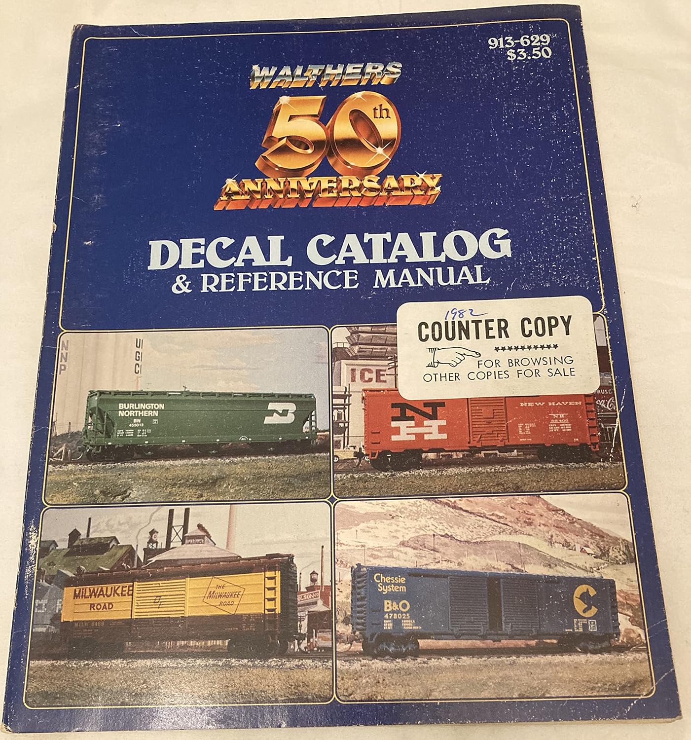 Walthers 50th Anniversary Decal Catalog William K. Walthers, Bruce