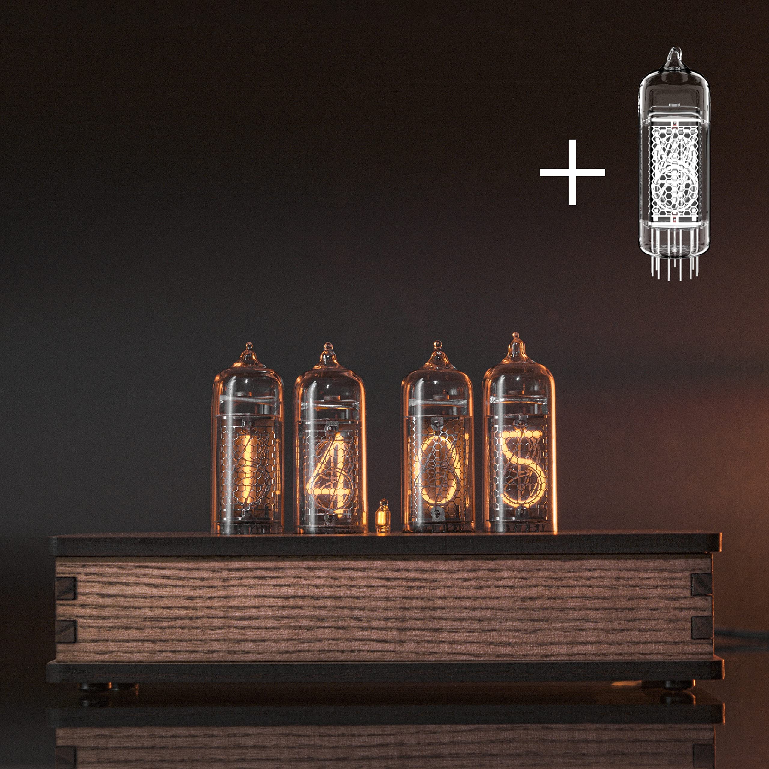 Buy Authentic Nixie Tube Clock Bundle with Spare IN14 Nixie Tube