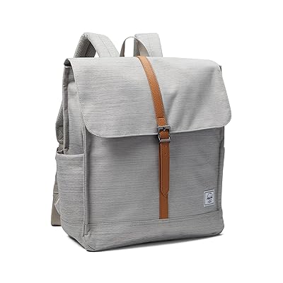 Herschel Supply Co. City Backpack Backpack Bags Light Grey Crosshatch, Textile