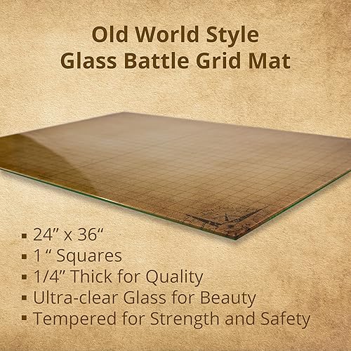 Miniatura 4 de Glassboard Studio Tablero de juego RPG de cristal de borrado en seco  24 x 36 pulgadas