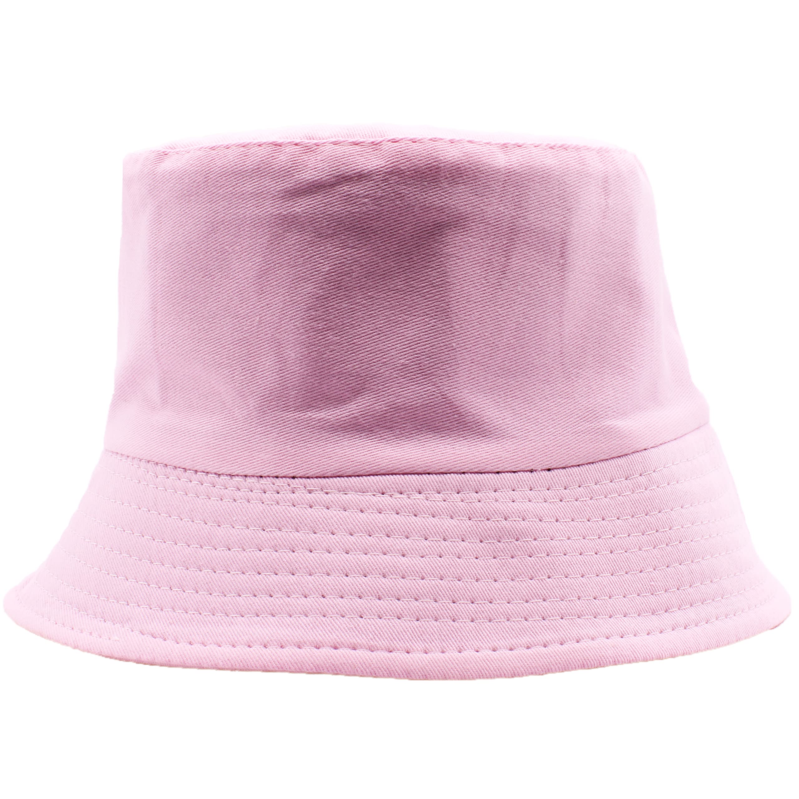 Bucket Hat Plain Pink Cotton Hat Bucket Hats Men