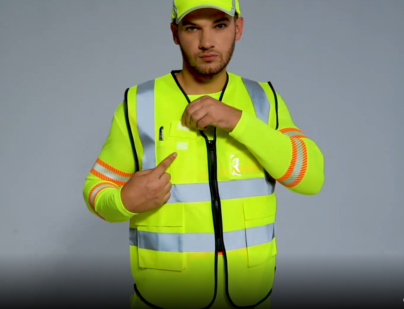 Chaleco Reflectivo Con Luz Led 15 Piezas De Chaleco Reflectante De Alta ...