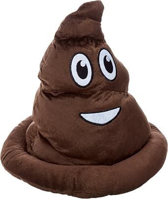Rhode Island Novelty Emoticon Poop Hats 2 Per Order