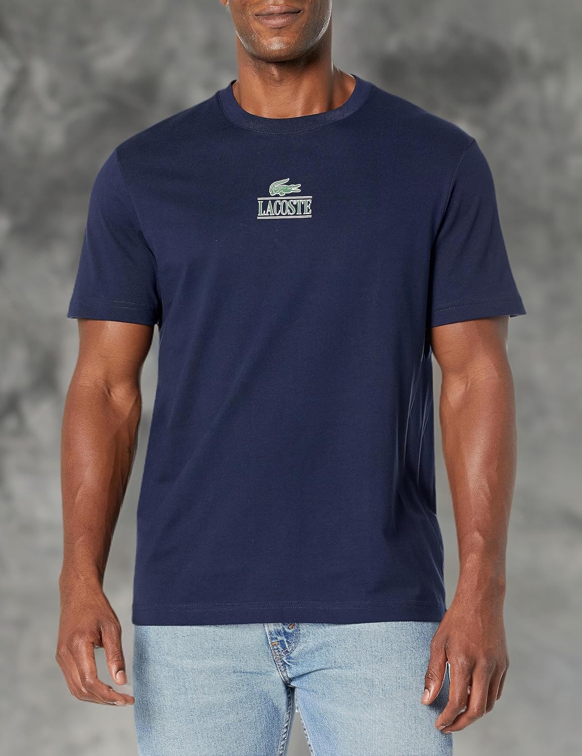 Lacoste Mens Heavy Cotton T-Shirt - Image 3