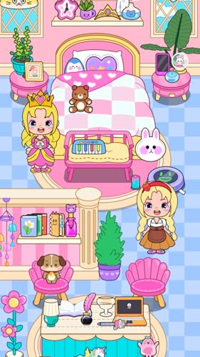 Princess Castle World - Royal Kids Kingdom Town & City Life Dollhouse Games FREE