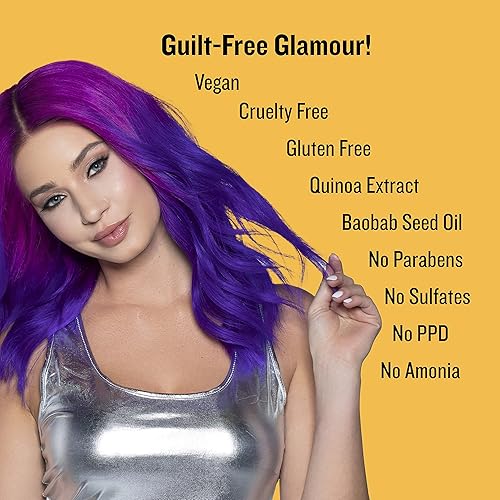 Miniatura 19 de Splat Rebellious Colors Kit para colorear el cabello, Berry Blast