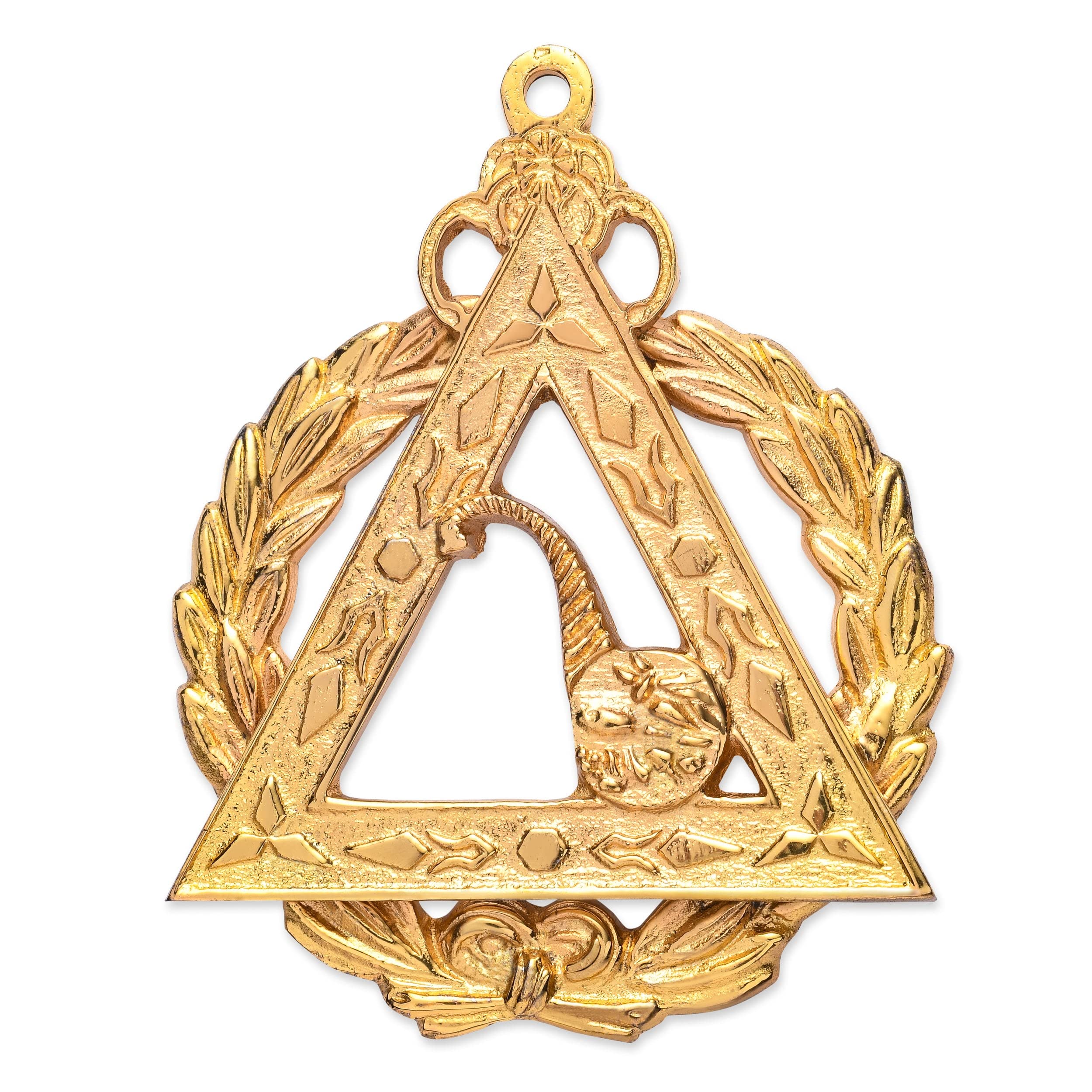 BRICKS MASONS Grand Steward Royal Arch Chapter Officer Collar Jewel - Gold Metal