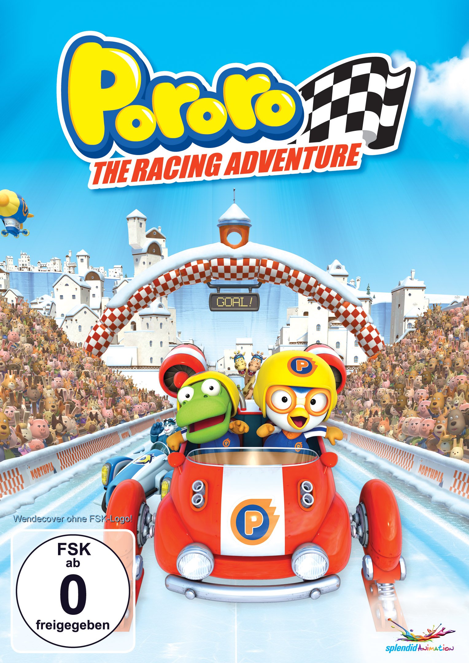 Pororo - The Racing Adventure DVD soluciona el entretenimiento infantil sin internet 1