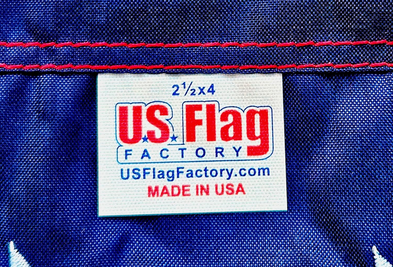 US Flag Factory 5-Foot Brushed Aluminum Spinning Pole Kit and Bracket with 2.5'x4' US AMERICAN FLAG (Pole Sleeve) Outdoor SolarMax Nylon Flag (Embroidered Stars & Sewn Stripes) - Flag Made in America