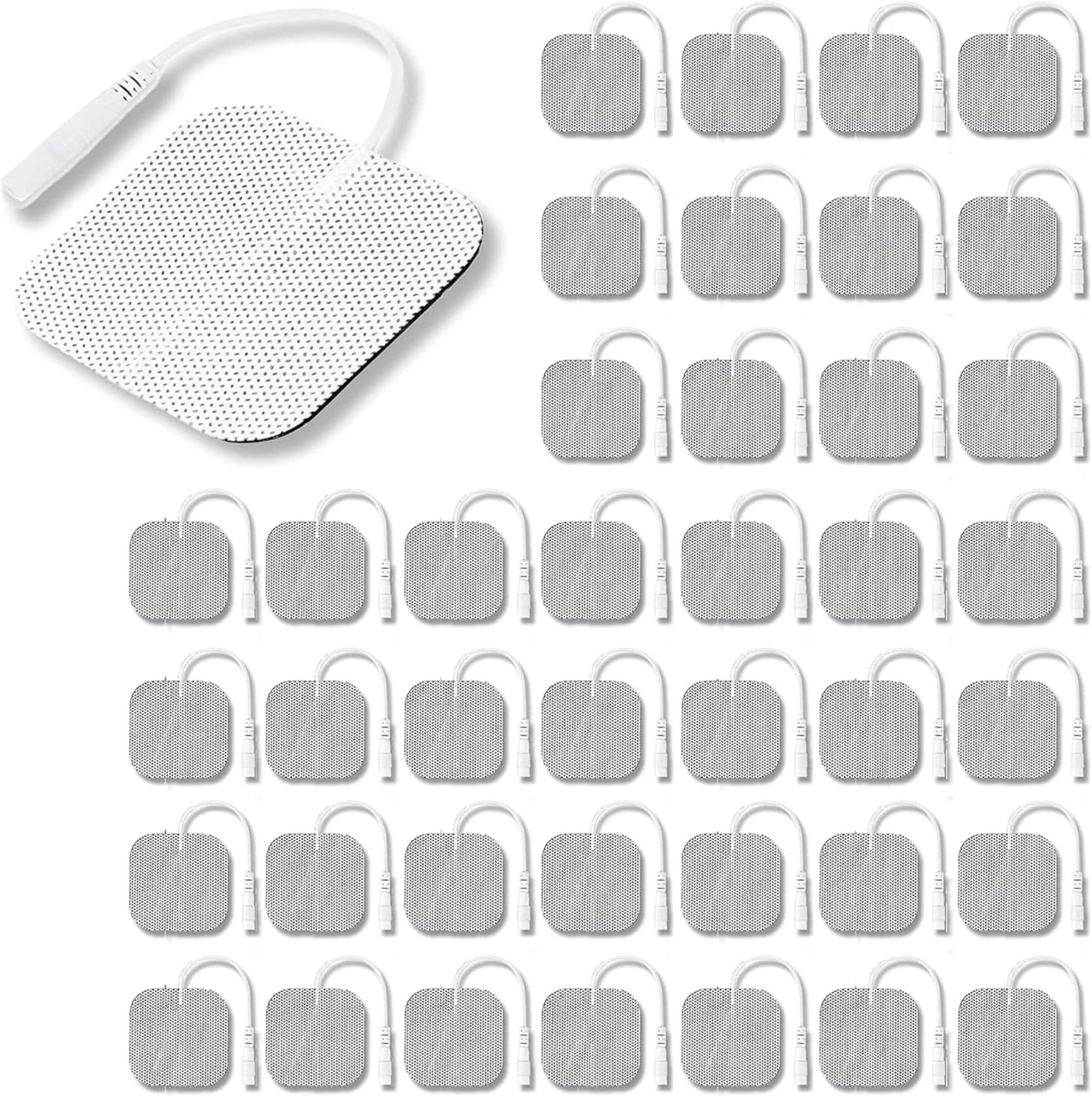 U Ultimate TENS Unit Pads2X2 40 pcs Replacement Electrodes Patches For Electrotherapy