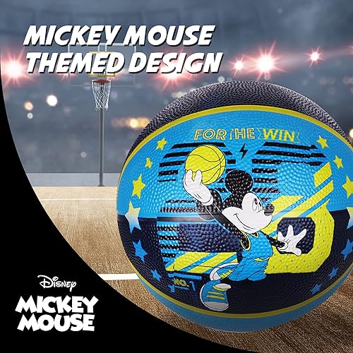 Miniatura 10 de Disney Mickey Mouse Basketball, Youth Boys and Girls Indoor Outdoor Sports Ball, Size 6