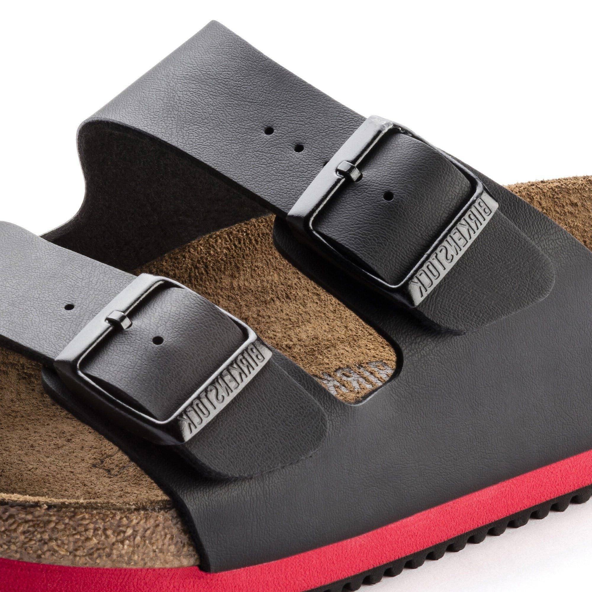 Birkenstock Sandale Arizona Noir Femme Cuir SANDAL Mules Décontracté