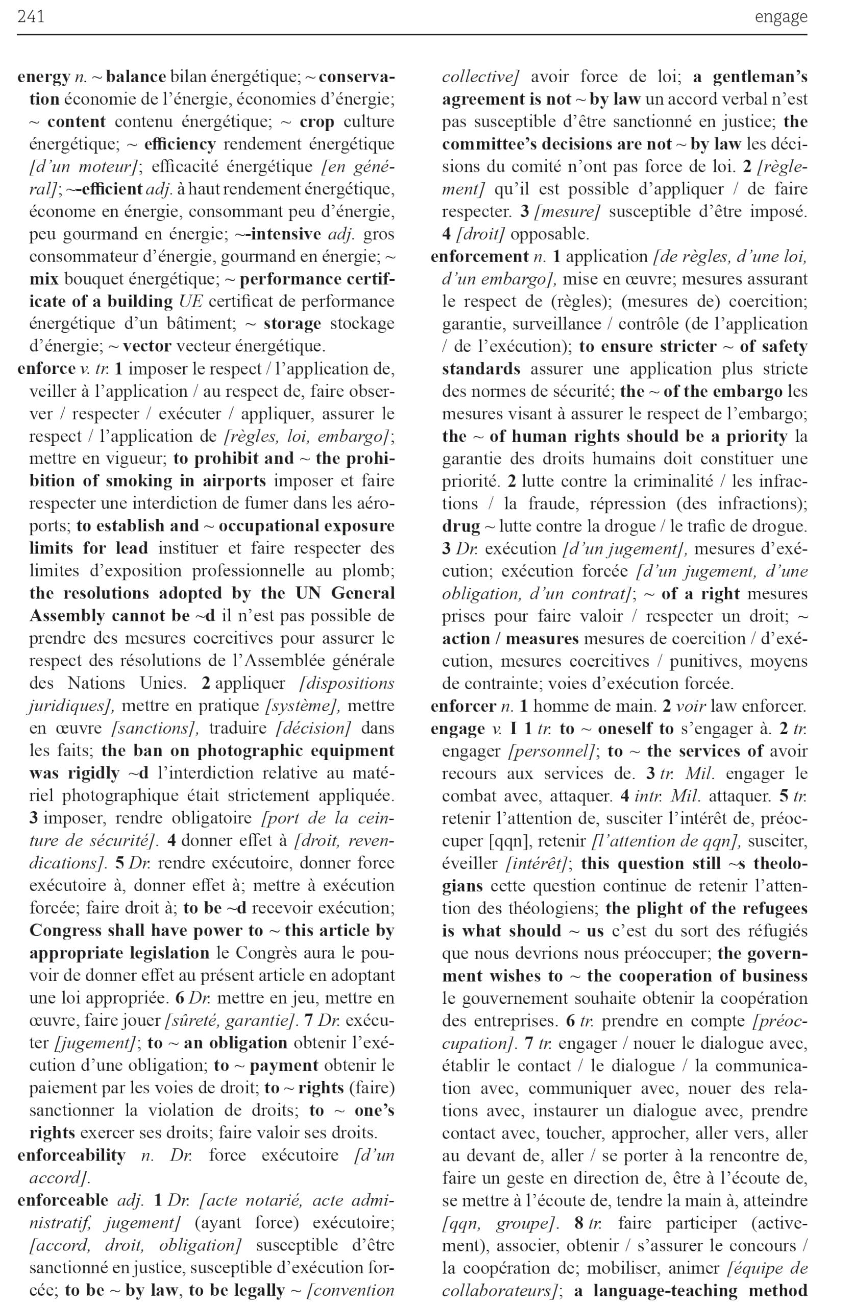 Guide anglais-francais de la traduction