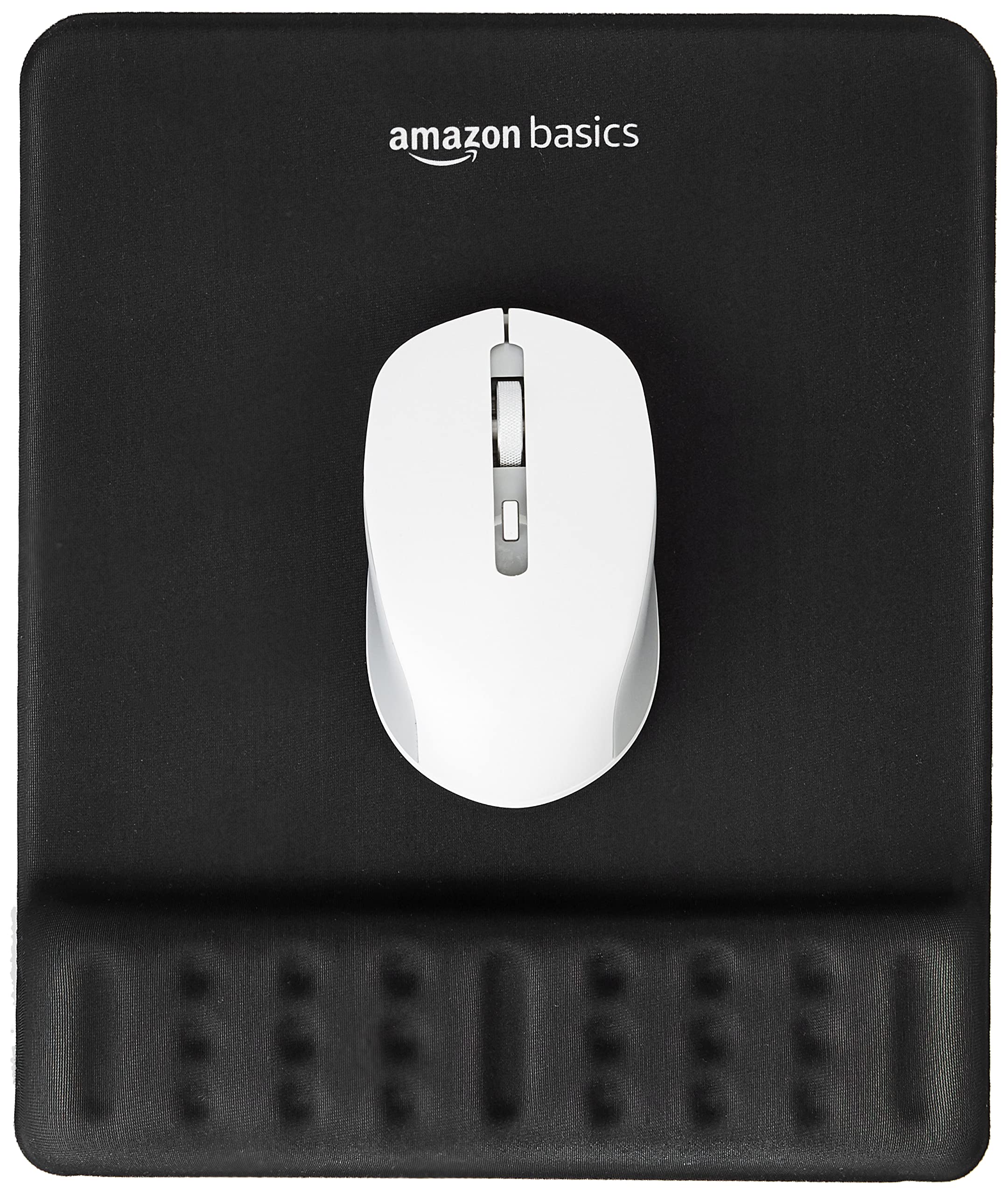 amazon basics Gel Mouse Pad Wrist Rest Memory-Foam Ergonomic Design | Cushion Wrist Support & Pain Relief | Suitable for Gaming, Computer, Laptop, Home & Office Anti-Slip Rubber Base (Black) (B09SPPY3D4) Amazon Price History, Amazon Price Tracker