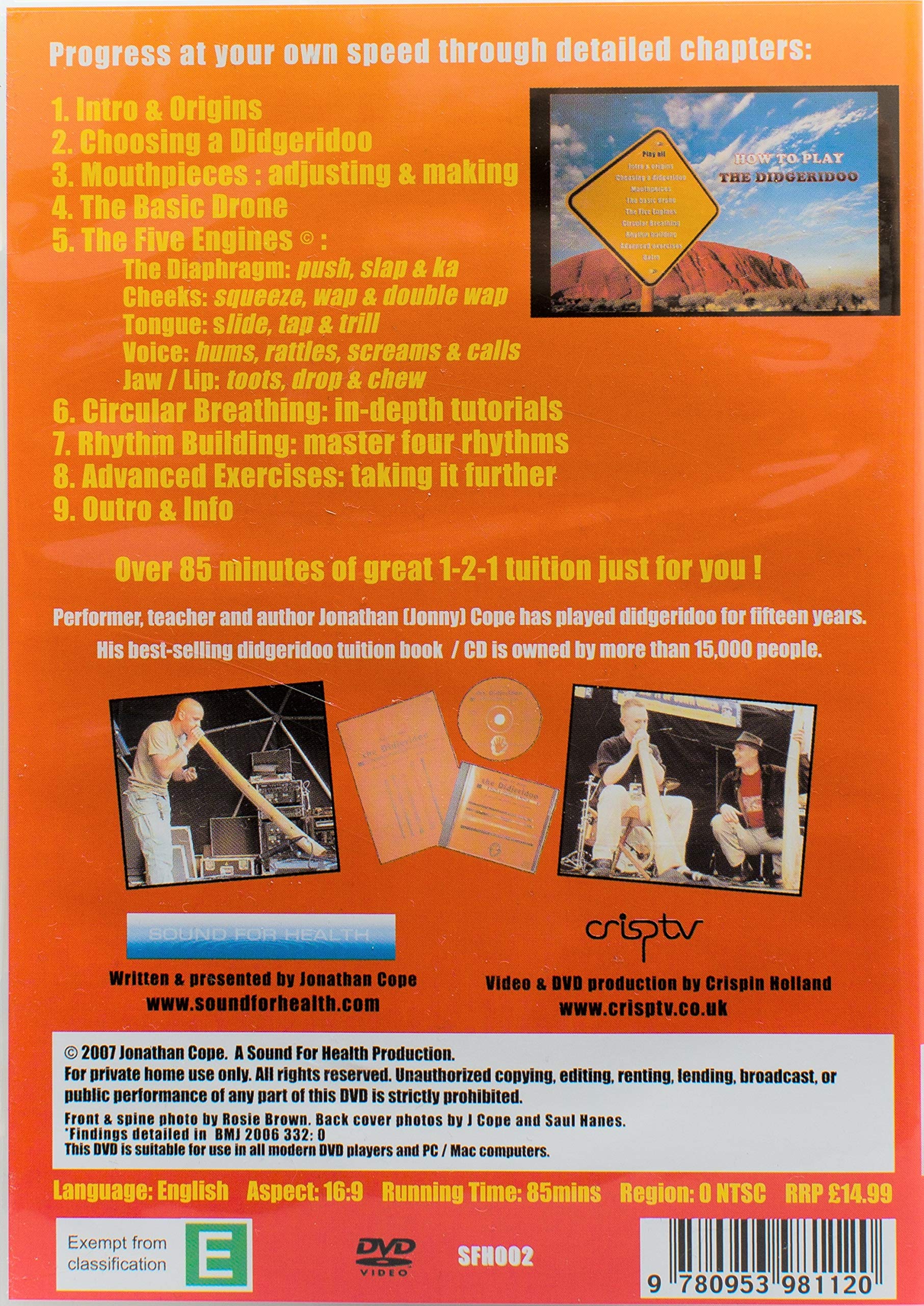 Holz Didgeridoo DVD Bienenwachs Tasche Stative