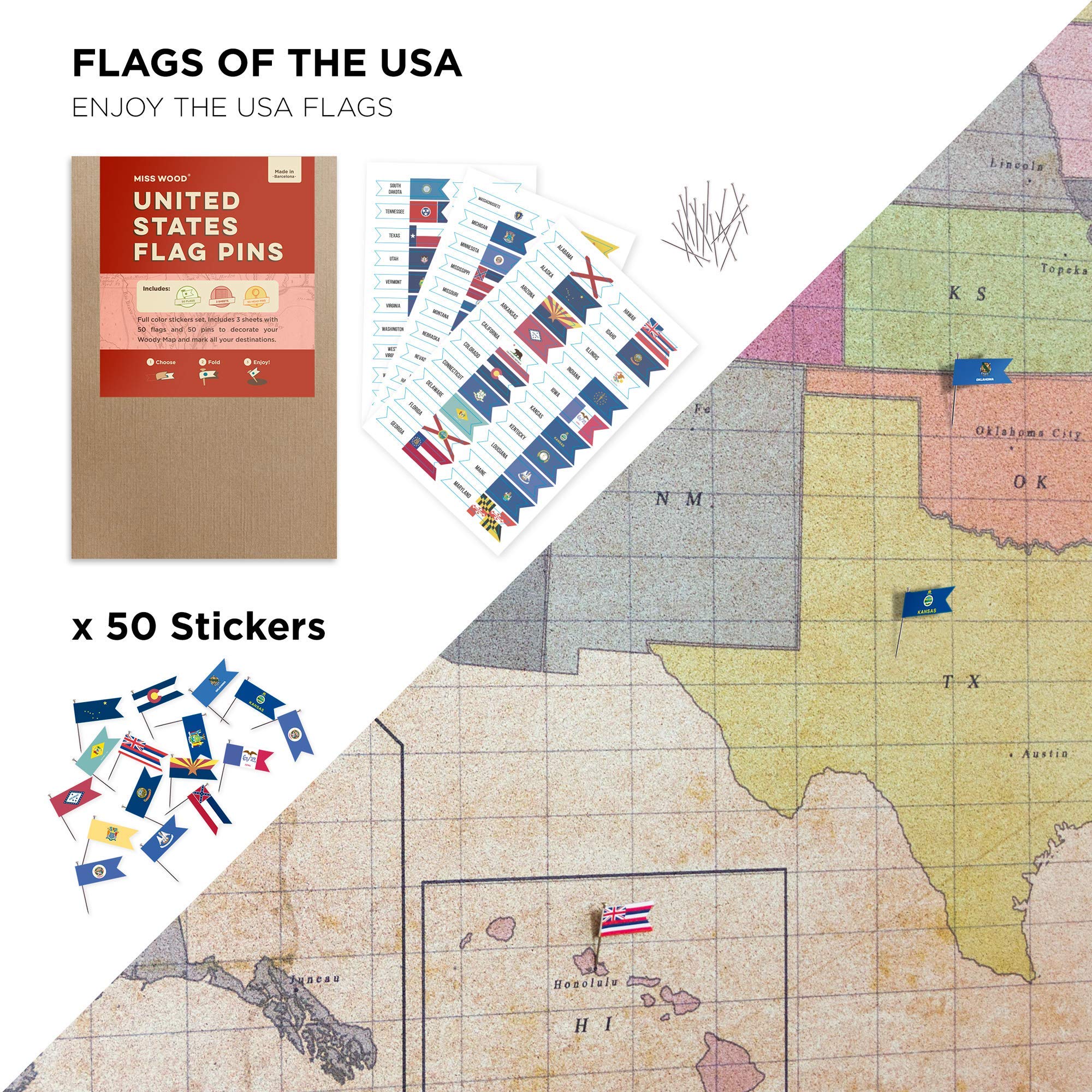Ilustración De Mapa De Estados Unidos Y Más Vectores Libres De Derechos