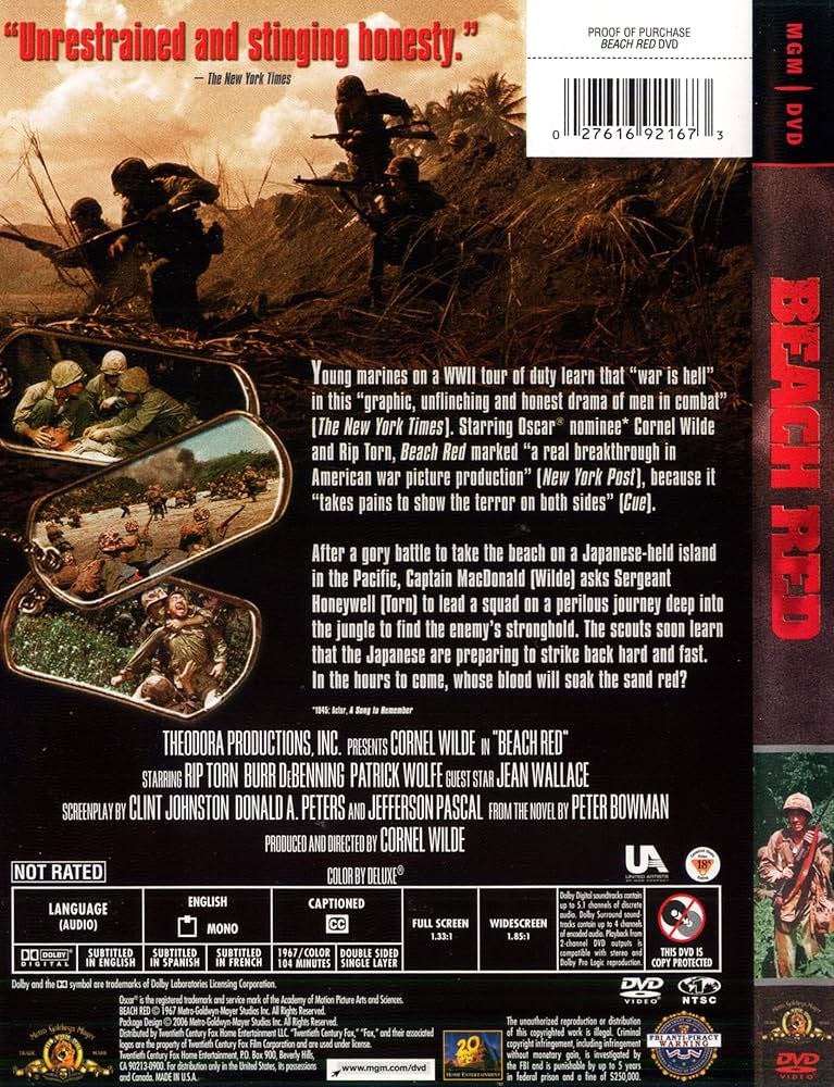 Amazon.co.jp: Beach Red : DVD