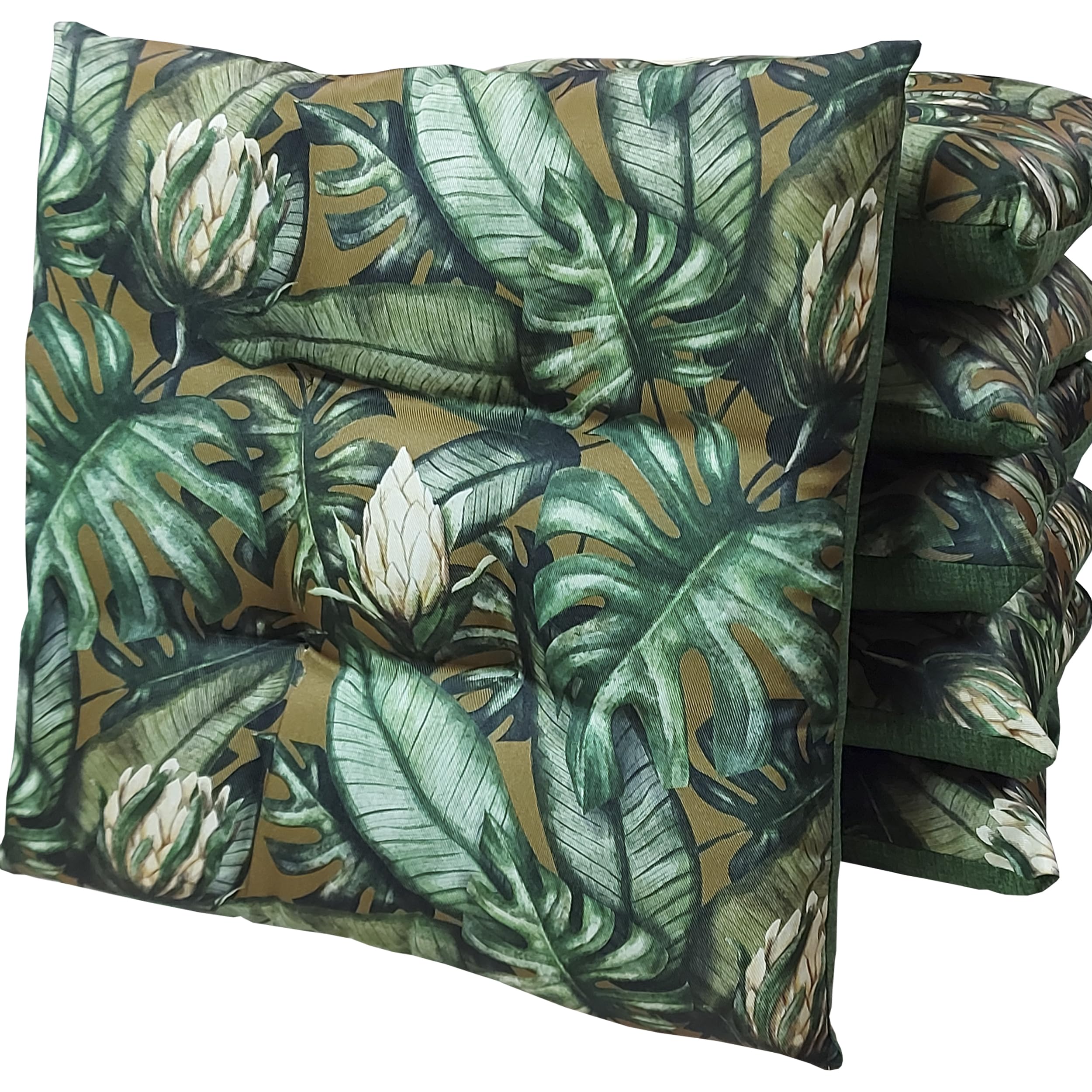 Set Di 6 Cuscini Per Sedie Da Cucina 40x40 Cm - Agrumi Colorati E Super Comodi! - Foto 7