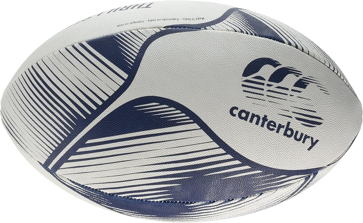 Canterbury 2018 Thrillseeker - Balón de rugby para hombre, color azul vapor, talla 5