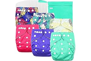 Pañales Ecológicos Lavables para Niña - Leekalos