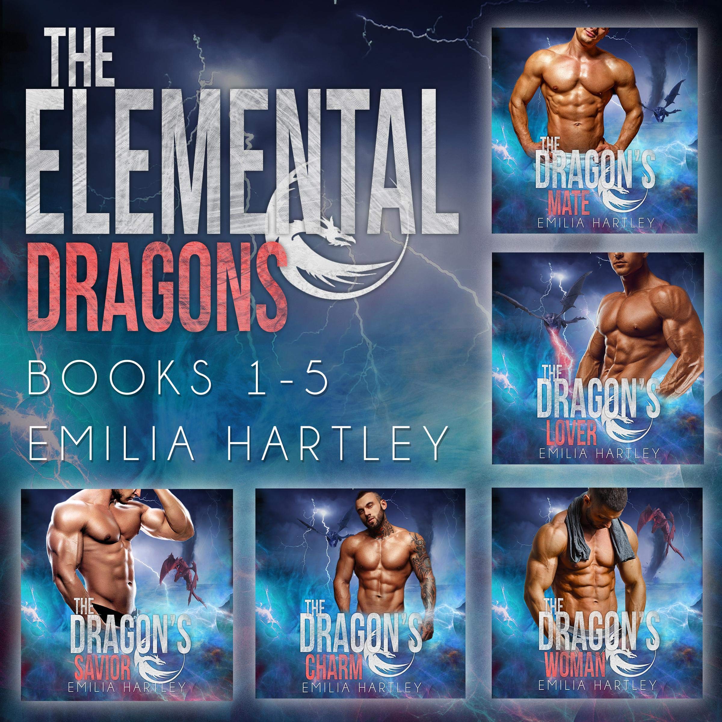 Cover art for The Elemental Dragons Complete Series