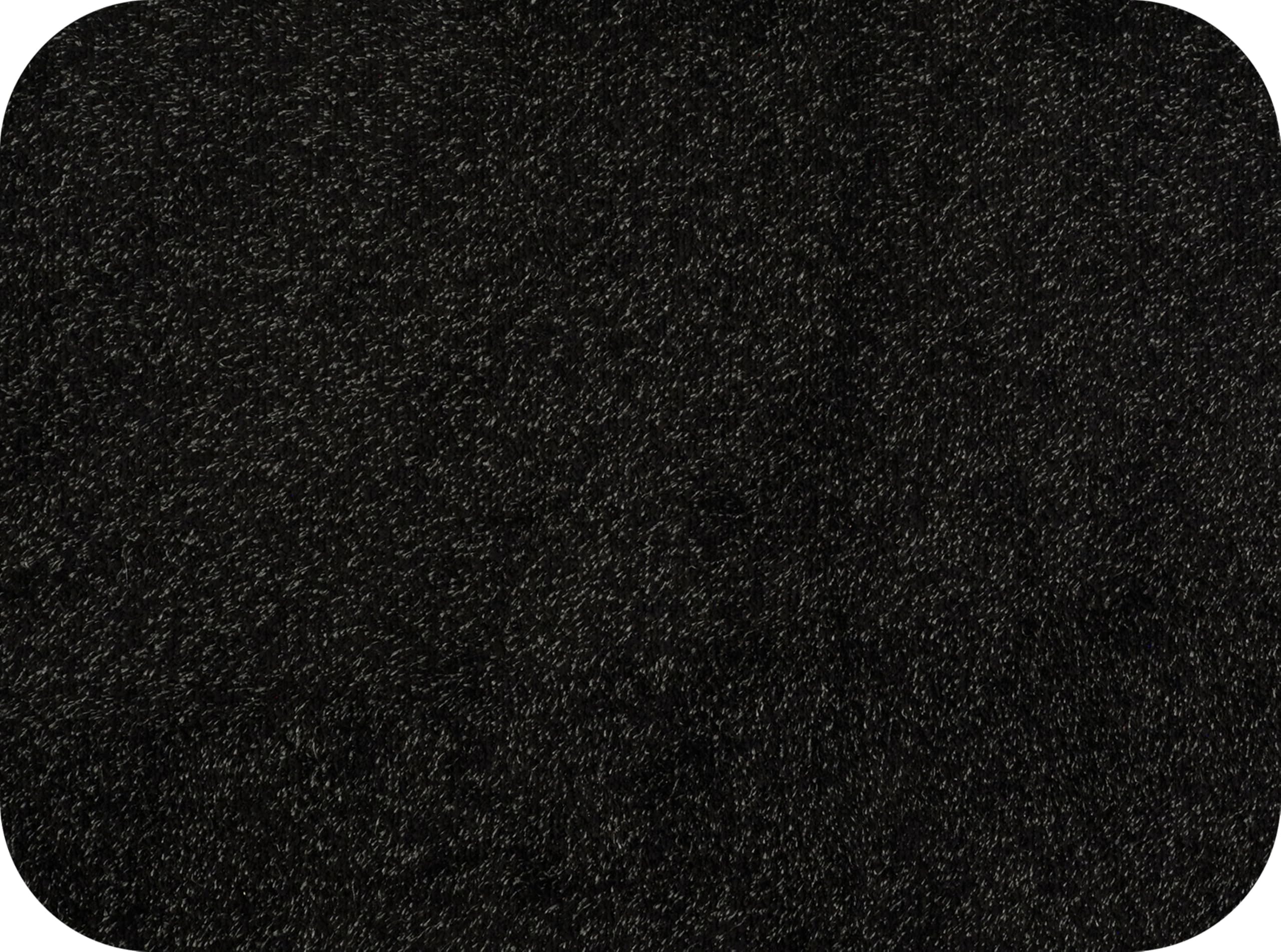Turtle Mat Black 75X100 Cm Graphite - Latex Backing For Hard Floors - Highly Absorbent Barrier Mat Large