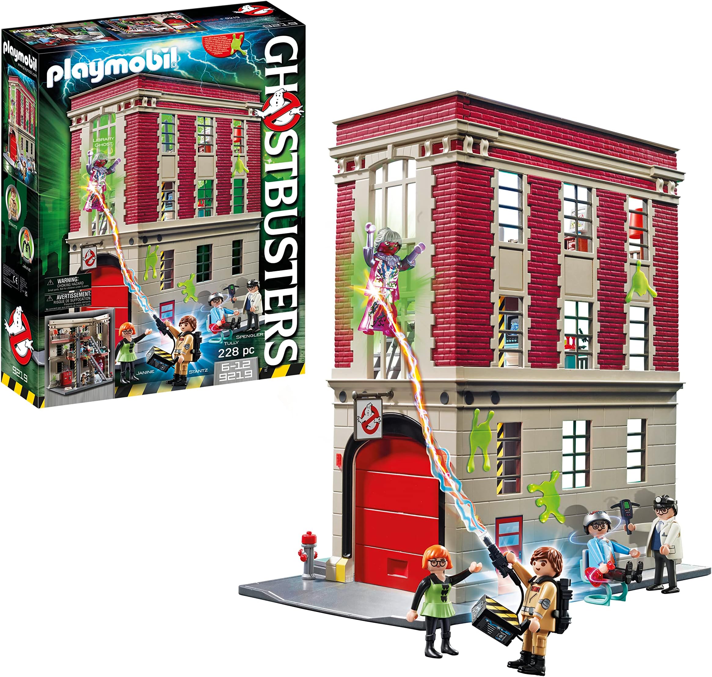 Playmobil Ghostbusters Firehouse
