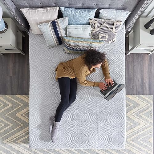 Miniatura 8 de Sealy Essentials - Cama de espuma viscoelástica de 12 pulgadas, tamaño California King, color blanco