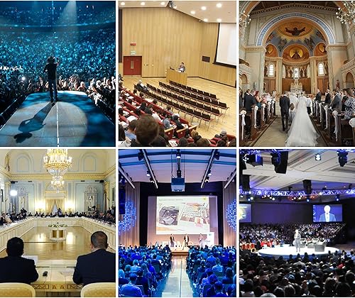 Miniatura 7 de Cámara PTZ de Seguimiento Automático AI iuZee 3G-SDI/USB3.0/HDMI/LAN IP PoE Transmisión en Vivo 20X Zoom Óptico y 8X Zoom Digital Cámara 1080P 60FPS