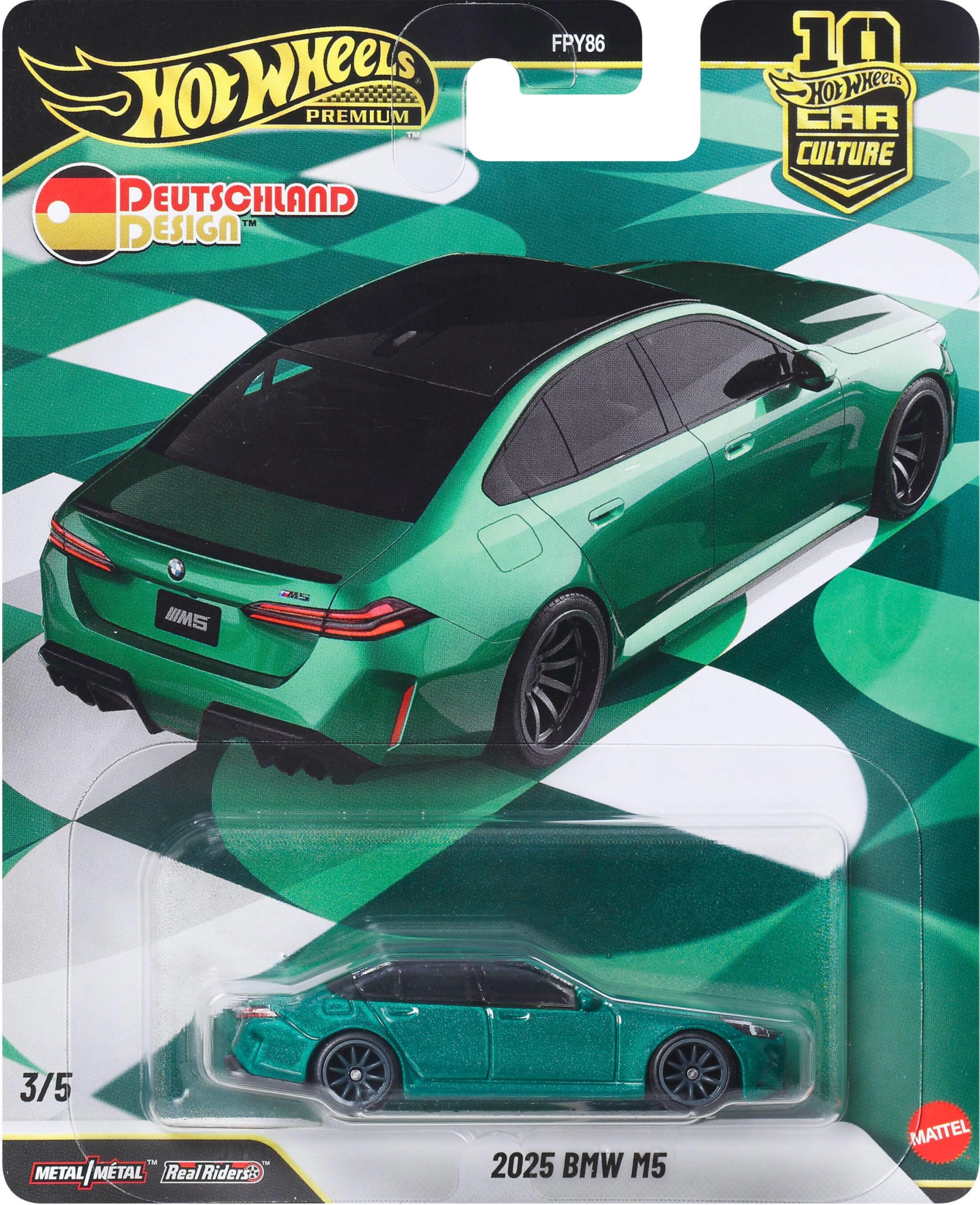 Hot Wheels Premium Car Culture 2025 BMW M5 Collectible Vehicle