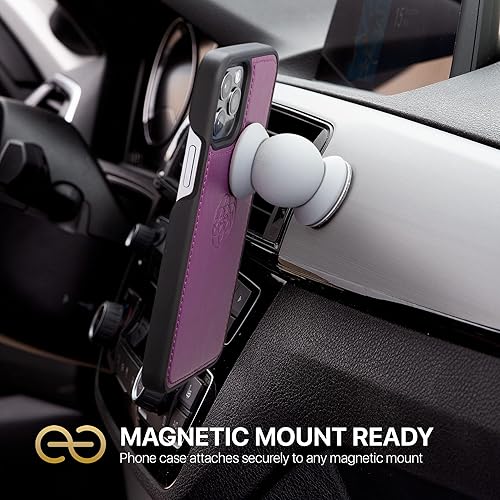 Miniatura 6 de Dreem Fibonacci - Funda tipo cartera para iPhone 13 Pro Max  Funda desmontable de piel vegana 2 en 1 con soporte integrado, soporte para tarjetas de