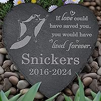 Vista 6 de Estatua de jardín de piedra conmemorativa para gatos, regalos conmemorativos para gatos, lápida de gato, regalo de pérdida de gato, pérdida de gato