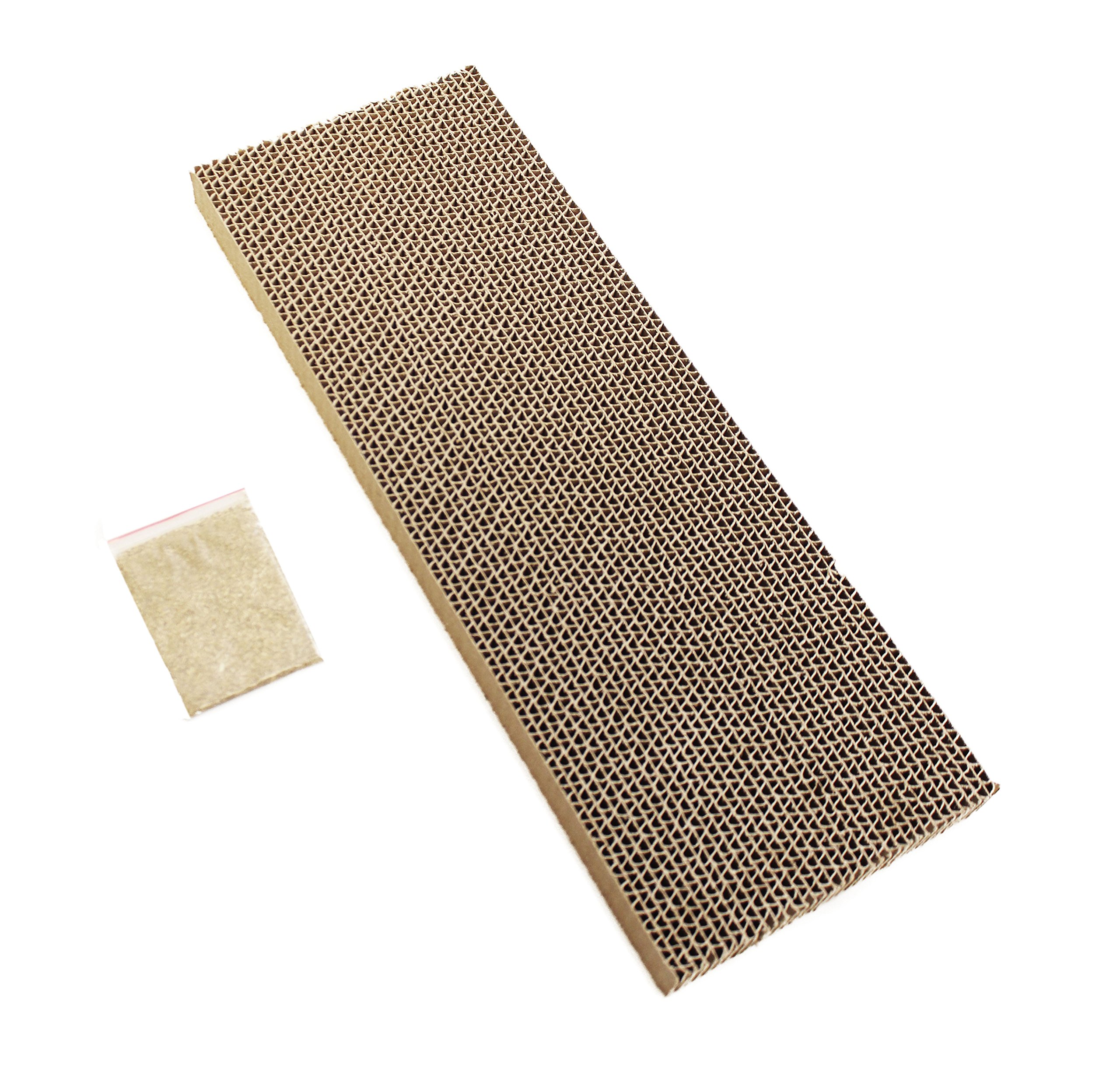 Tabla de rascar para gatos Scruffy's Scratch 'N Claw rascador de cartón corrugado