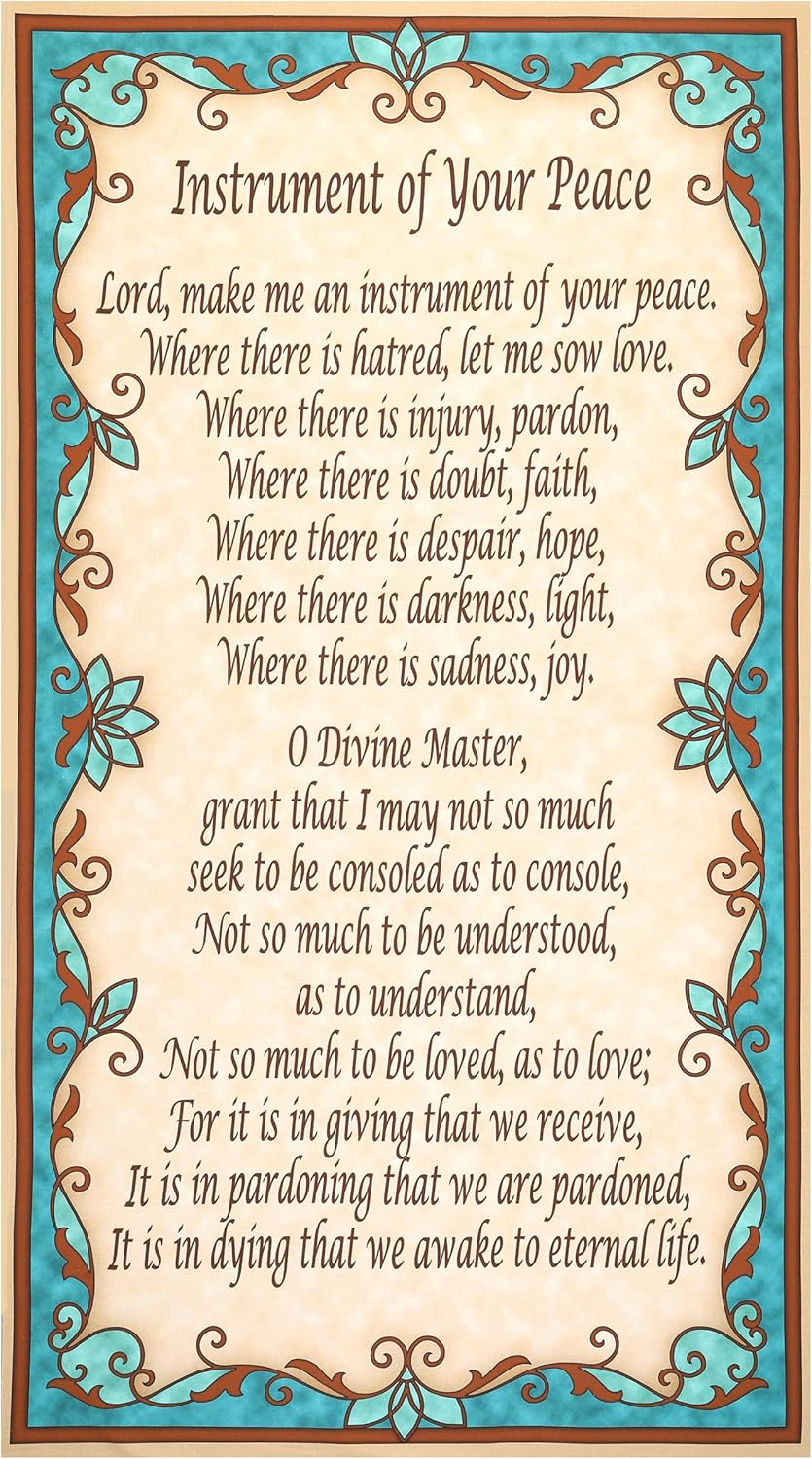 QT Fabrics Digital Instruments of Peace 24 Panel Brown, Fabric by The Yard