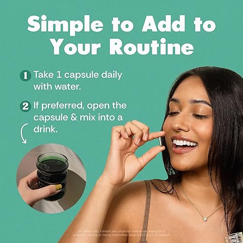 Miniatura 4 de Her Fantasy Box Body Magic  Cápsulas de clorofila - 30 cápsulas veganas para desintoxicación, digestión, salud intestinal, soporte para la piel y