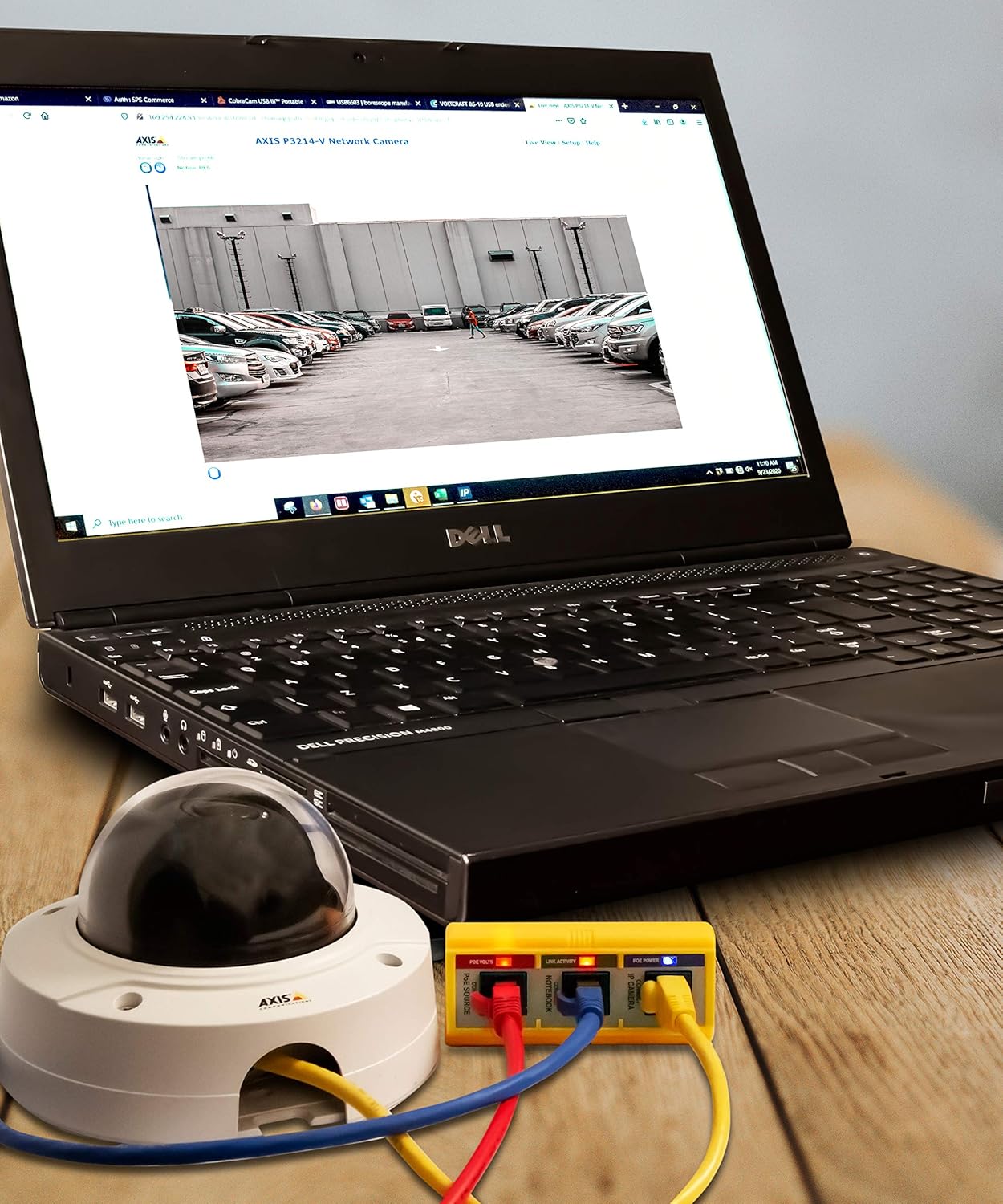 Triplett IPAS10-N Byte Brothers IP Answer Stick IP Camera and PoE Tester