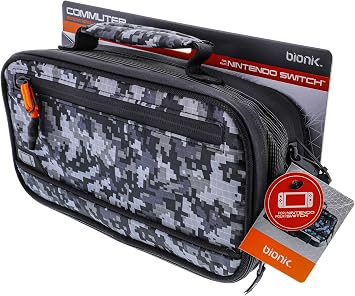 Bionik BNK-9036 Commuter Camo Bag for Nintendo Switch
