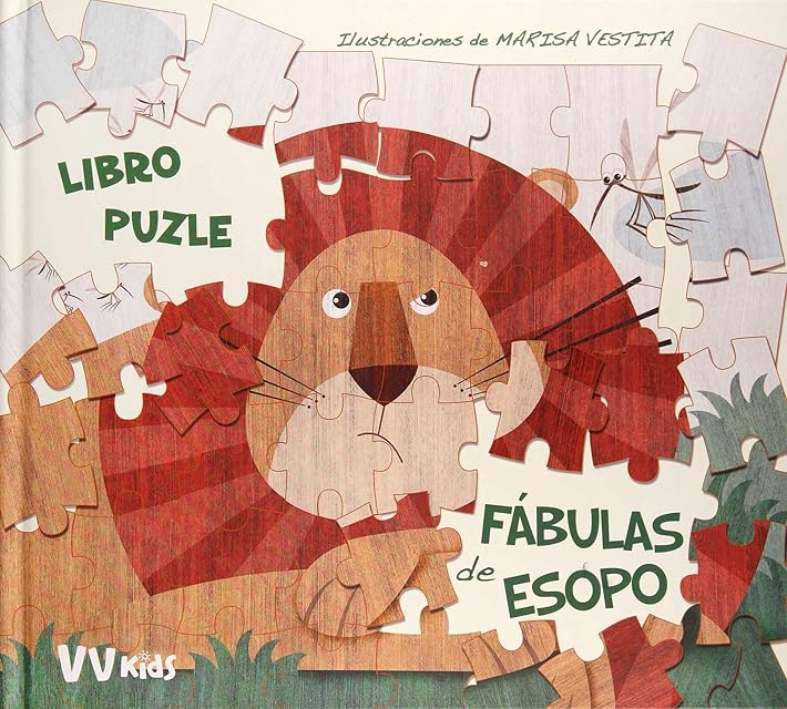 Portada de Las fábulas de Esopo puzle
