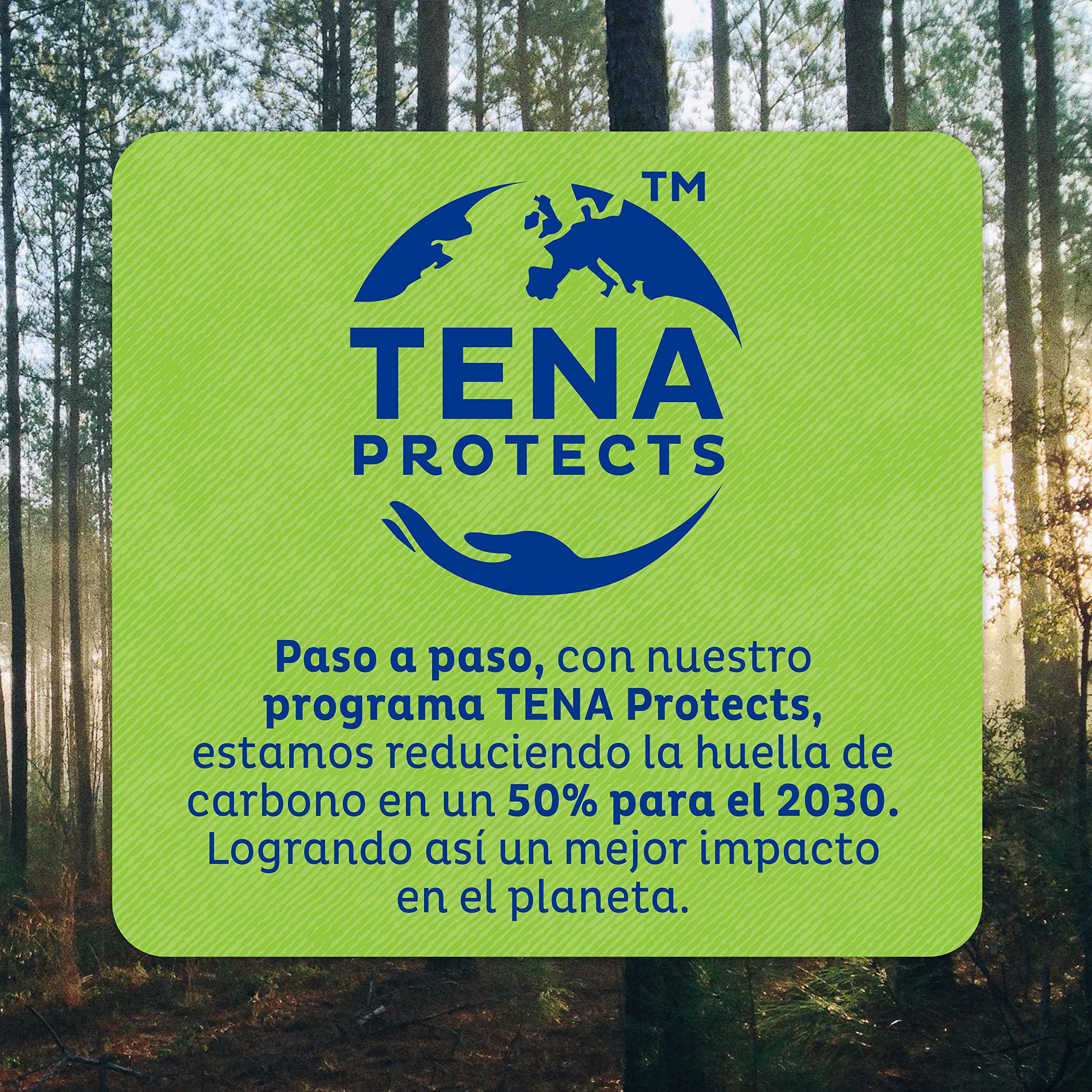TENA Discreet Sensitive Long 20 - Protegeslip Delgado y Extra Largos - Compresas Finas para Incontinencia y Pérdidas de Orina Inesperadas - 120 Protectores Anatómicos Transpirables