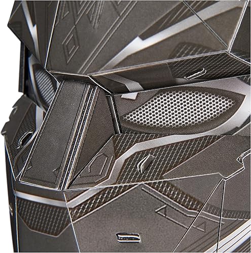 Miniatura 7 de 4D Build, Marvel Black Panther Kit de modelo de rompecabezas 3D con soporte, 82 piezas, decoración de escritorio Wakanda Forever Black Panther
