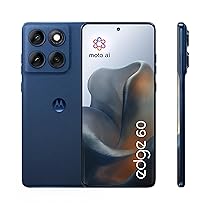 Motorola edge 60 con Moto AI 8, 256GB, Fotocamera 50+50+10MP, selfie 50MP, Display 6.67″ pOLED 120Hz, MediaTek Dimensity 24M, batteria 5200mAh, ricarica 68W, Android 15, PANTONE Gibraltar Sea