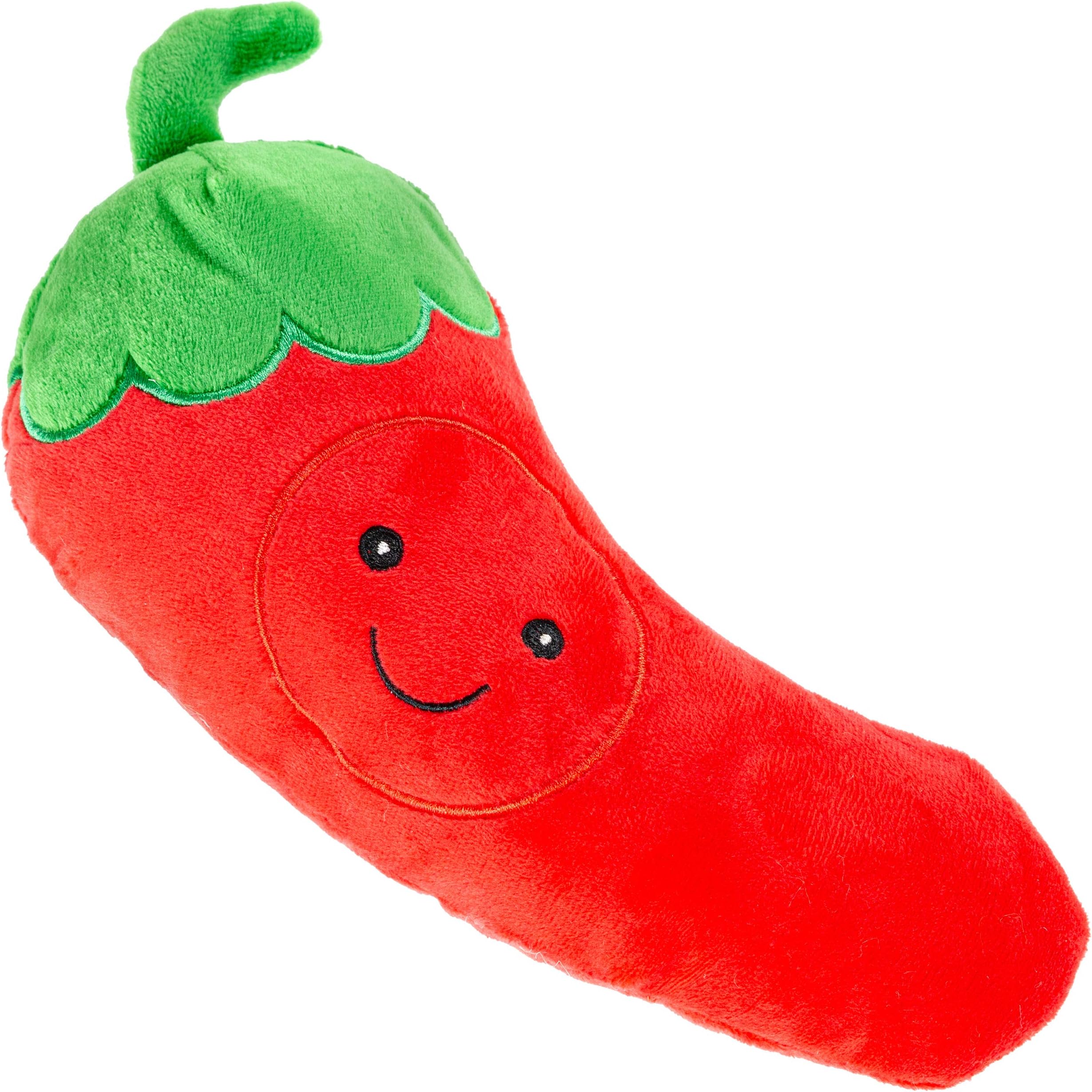 Pet Plush Pet Toy Fruits 9" Chili Pepper