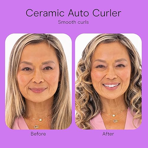 Miniatura 8 de INFINITIPRO BY Conair Curl Secret - Rizador automático de 34 pulgadas, rizador de pelo para todo tipo de cabello y longitudes, doble voltaje para