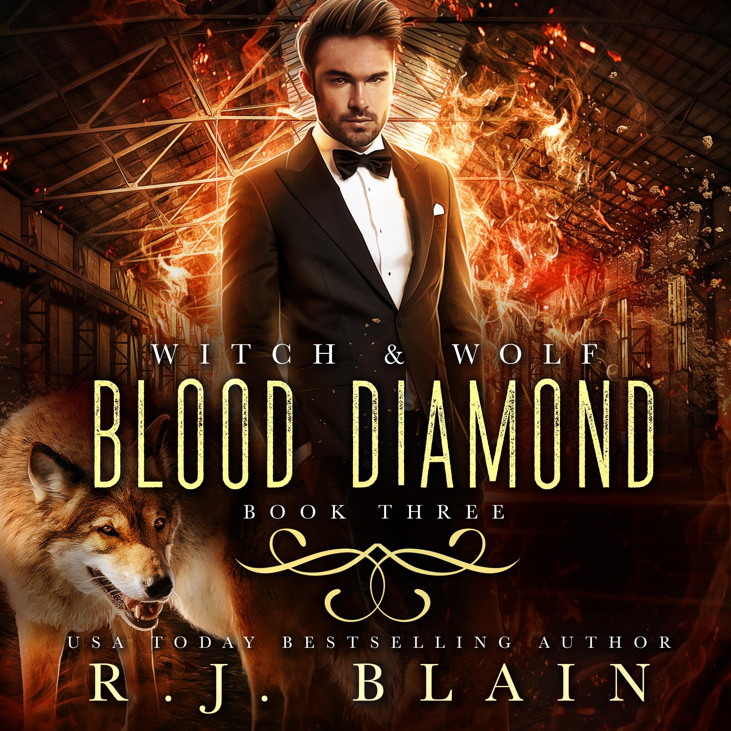 Cover art for Blood Diamond: Witch & Wolf Book 3