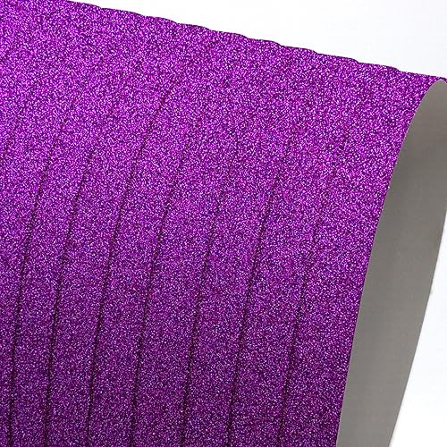 Miniatura 12 de YZH Crafts - Papel de cartulina con purpurina, sin desprendimiento, papel para manualidades y proyectos de bricolaje, papel brillante para hacer