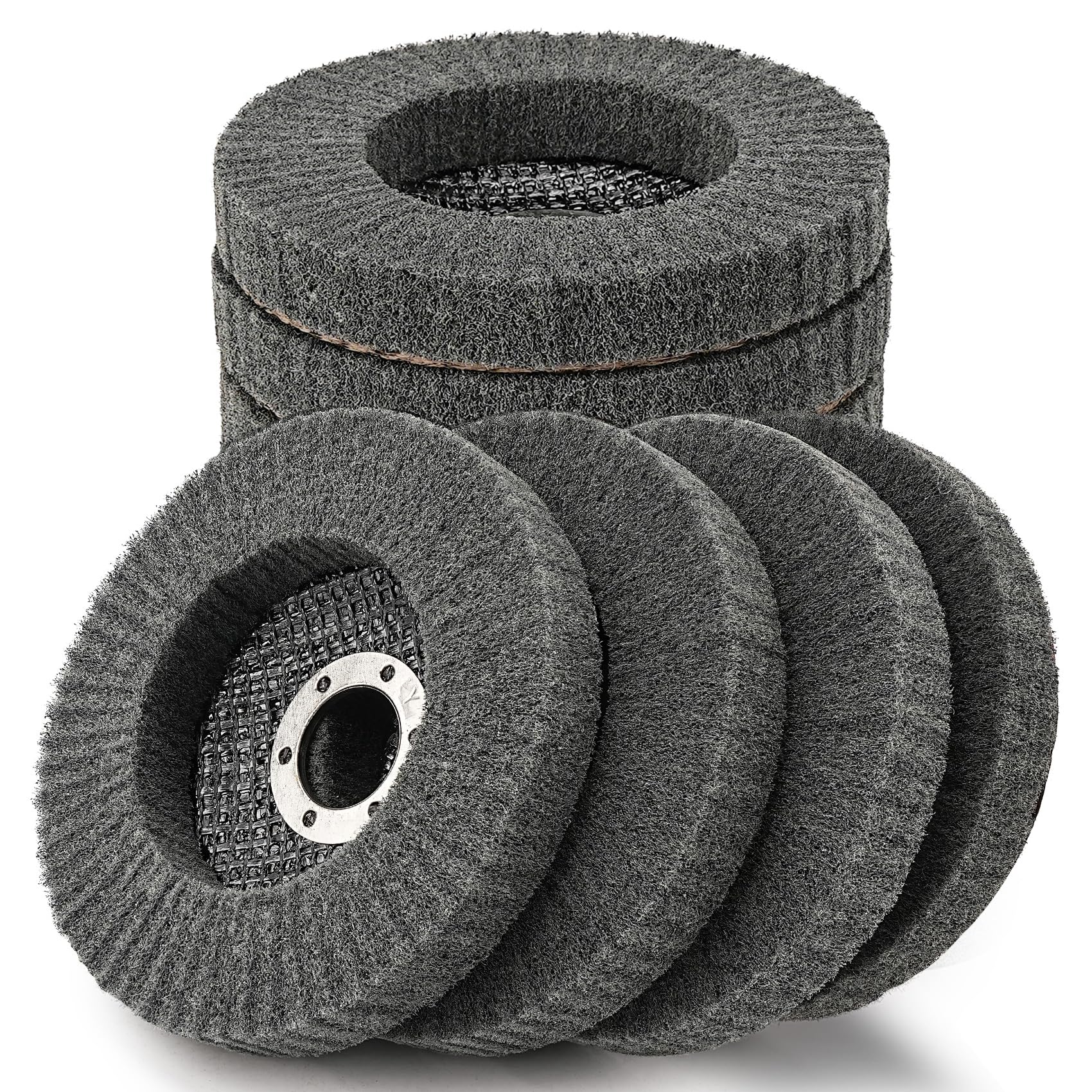 Nylon Flap Discs - 10 Pack for Angle Grinder -11